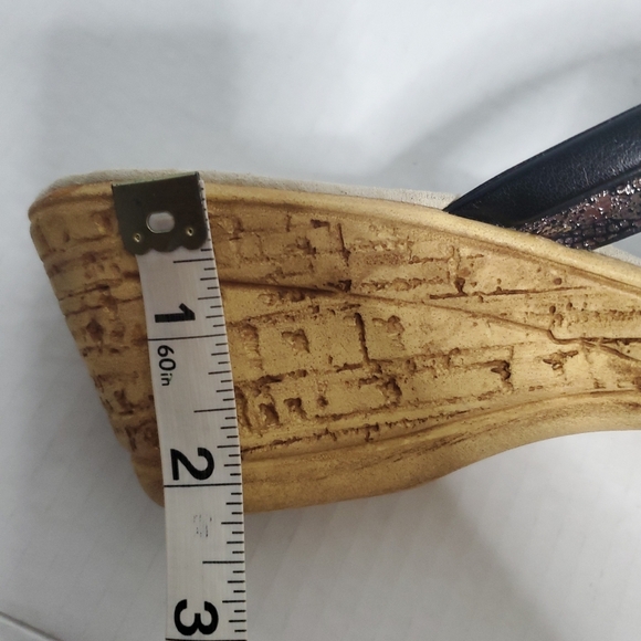 Patrizia By Spring Step Women Wedge Sandals Size 41 Made In Italy Casual Summer - Picture 9 of 9